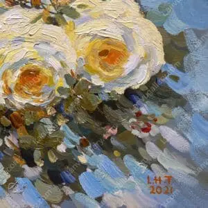 Đóa hồng trắng