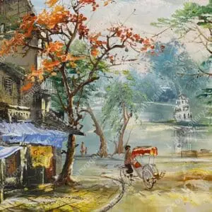 Ngày xuân bên hồ 2