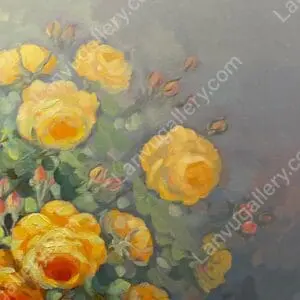 Khóm hồng trong nắng ban mai 5