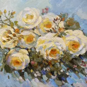 Đóa hồng trắng