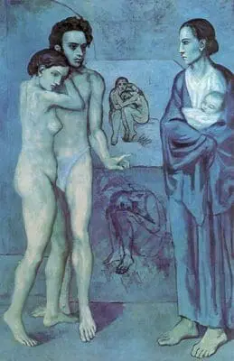 Tác phẩm “Sự sống” của họa sĩ nổi tiếng Pablo Picasso được sáng tác trong thời kỳ xanh