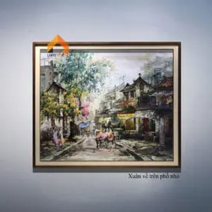 Xuân về trên phố nhỏ