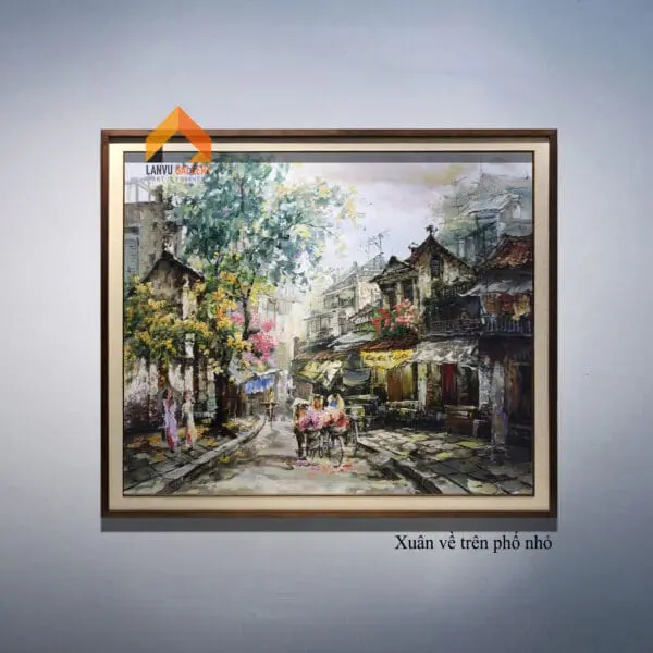 Xuân về trên phố nhỏ