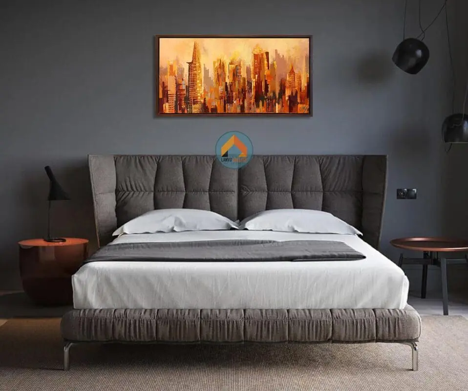 Nét đẹp hiện đại của Sài Gòn trong tranh sơn dầu