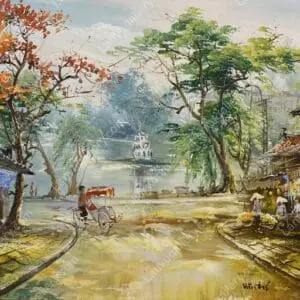Ngày xuân bên hồ 2