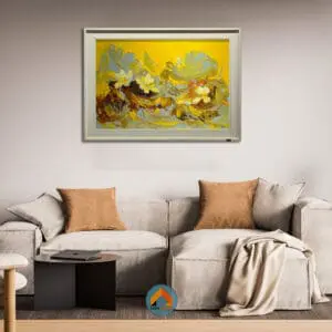 Vương nắng hạ 3 - Tranh hoa sen