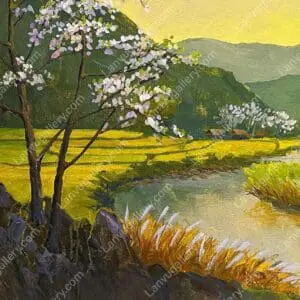 sông thu êm đềm