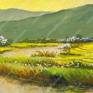 sông thu êm đềm