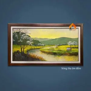 sông thu êm đềm