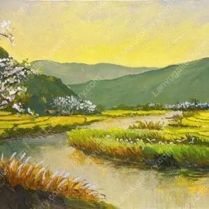 sông thu êm đềm
