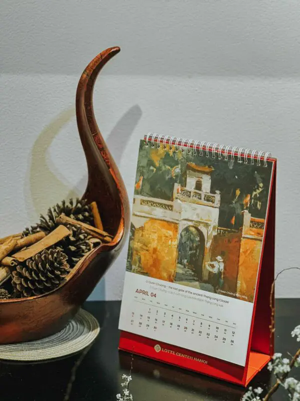 Ô Quan Chưởng ngày nắng. Họa sĩ Phạm Khải. 60x80 cm