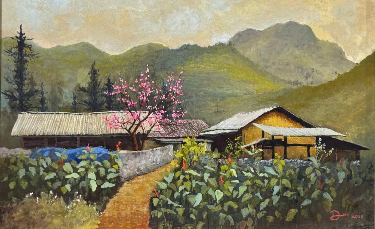Lựa chọn khổ tranh tỉ lệ thuận với không gian trang trí