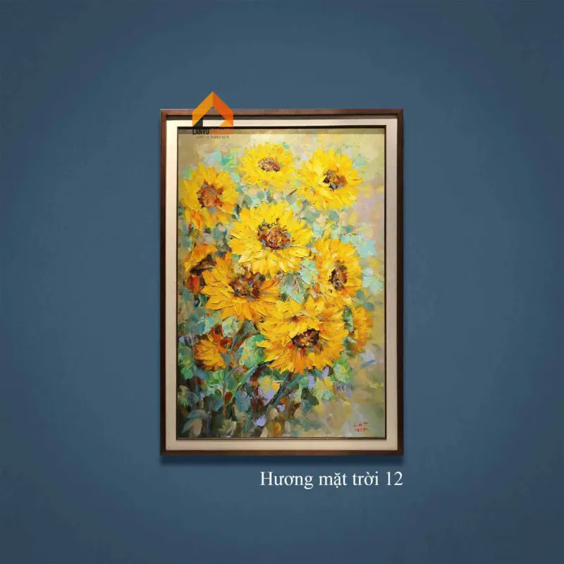 Hoa hướng dương là cảm hứng sáng tác tuyệt vời dành cho các họa sĩ
