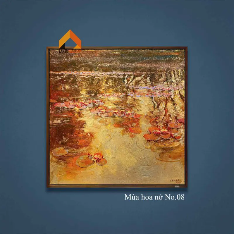 Tranh sơn dầu thiên nhiên độc bản, ấn tượng tại Lanvu Gallery 
