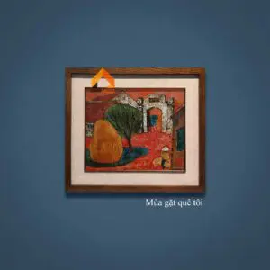Mùa gặt quê tôi