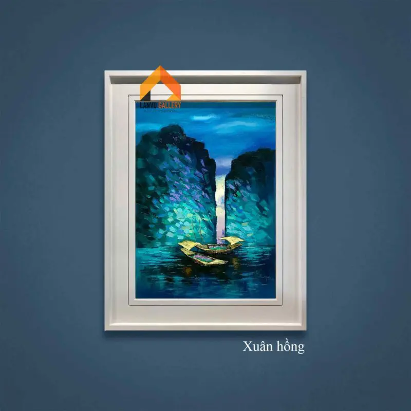 “Xuân hồng” là tác phẩm sáng tác độc bản của họa sĩ Trường Yên