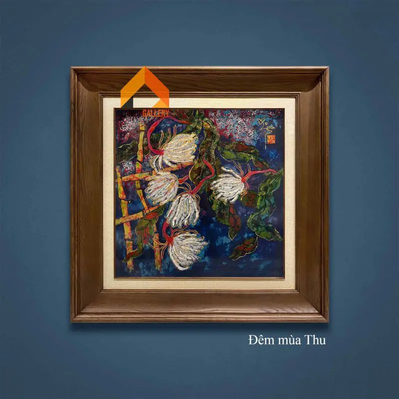 “Đêm mùa Thu” với hình ảnh hoa quỳnh mang ý nghĩa về cái đẹp quý giá trong từng khoảnh khắc
