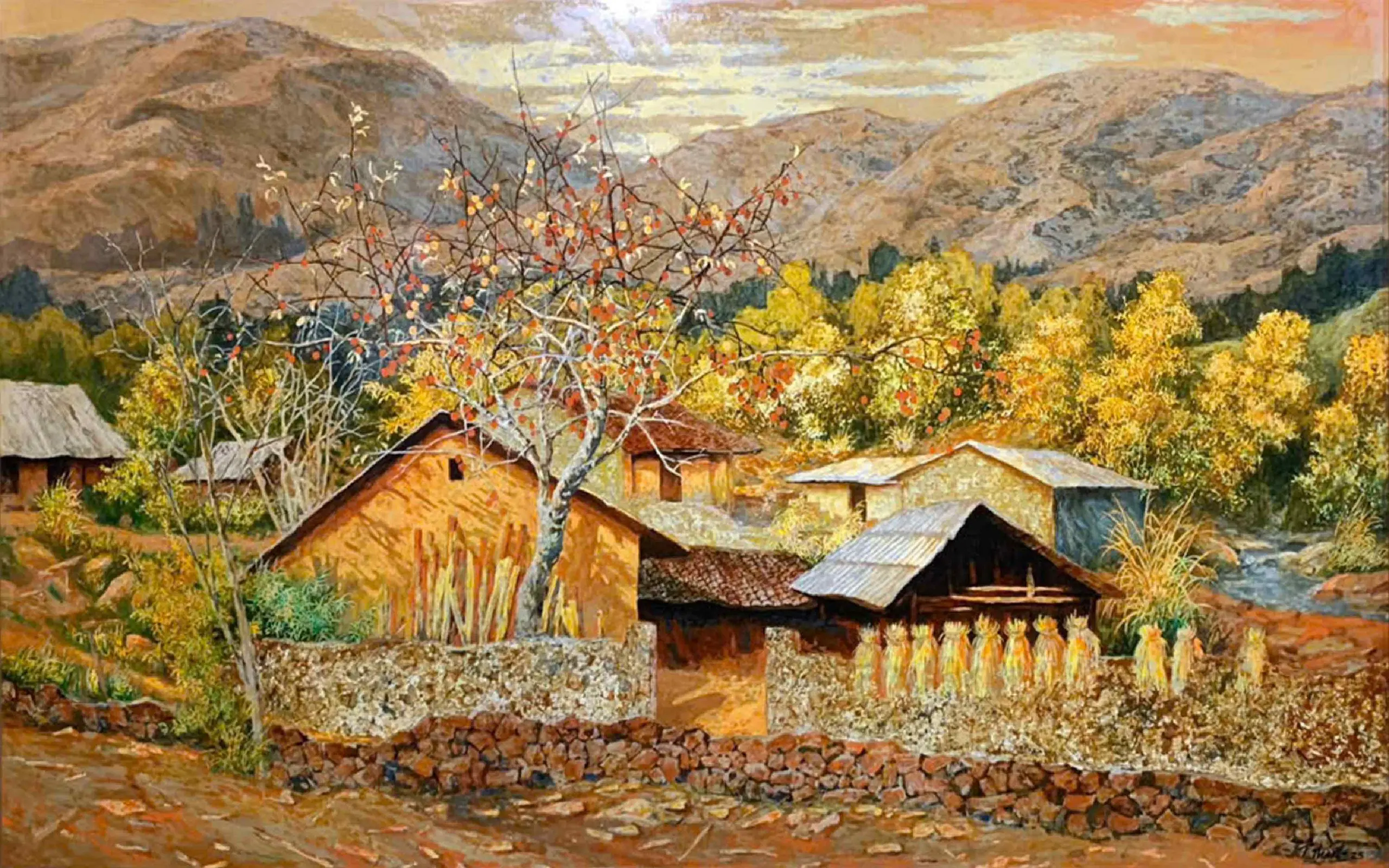 Mùa hồng chín - 100x160 - SM 2025 - HS Thành Phạm MAPS