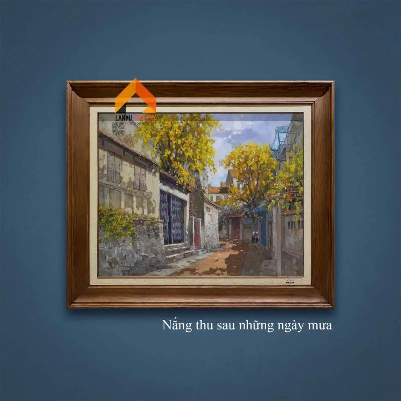 Tranh sơn dầu gắn liền với nhiều tác phẩm kinh điển của hội họa thế giới
