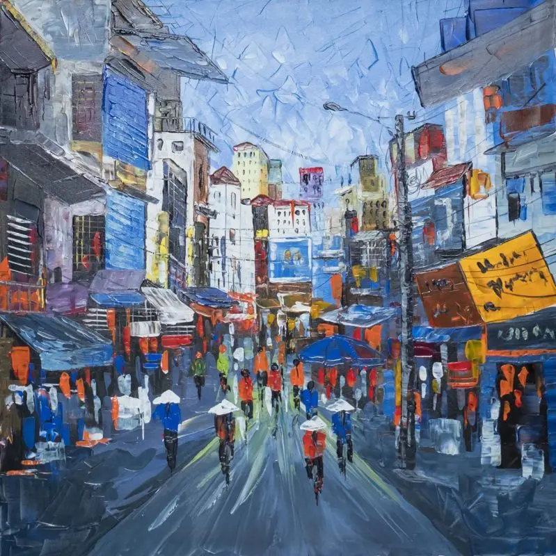 Người phụ nữ Sài Gòn xưa với vành nón lá, chiếc xe đạp quen thuộc