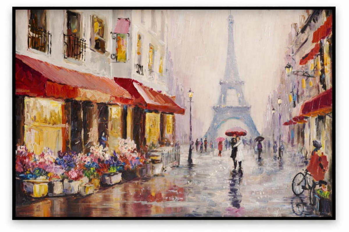 Tháp Eiffel - một biểu tượng tiêu biểu của châu Âu