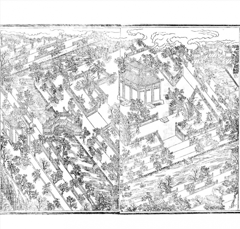 Thư Uyển Xuân Quang (cảnh vườn Thư Quang trong Kinh Thành Huế) là một trong số các vườn ngự nổi tiếng của các vua Nguyễn Cre: Internet