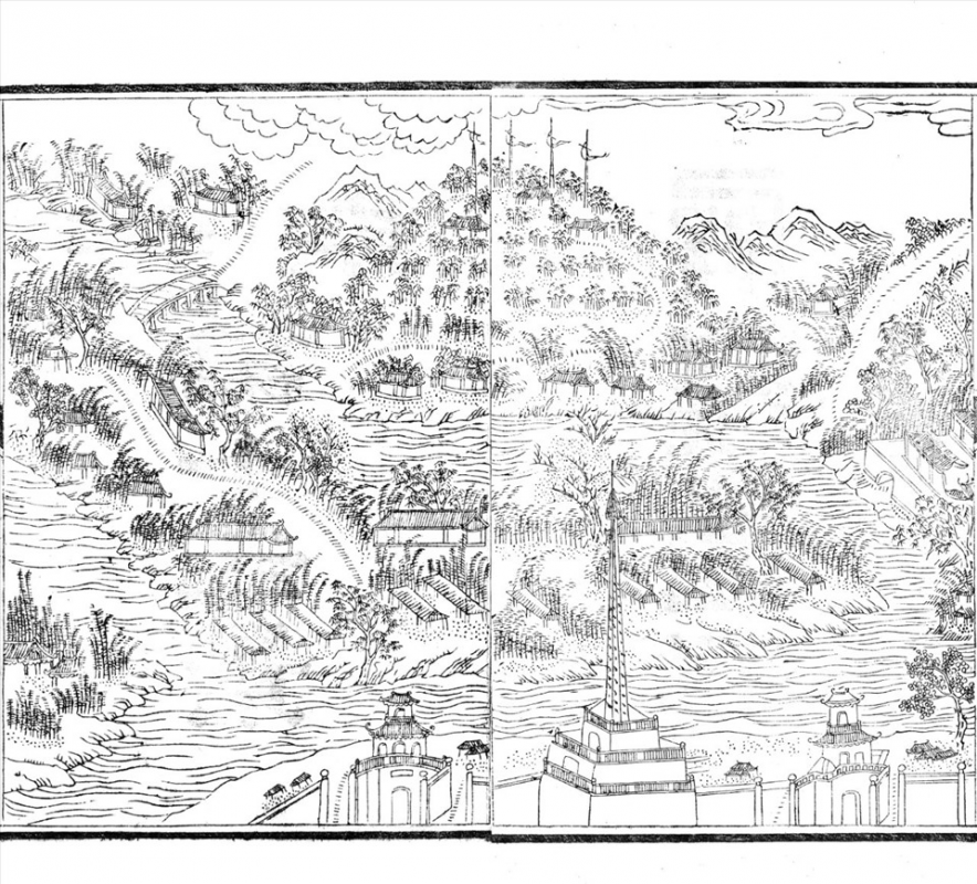 Bình Lãnh Đăng Cao với ngọn Núi Ngự đến nay vẫn là bức bình phong che chắn thành phố Huế Cre: Internet 