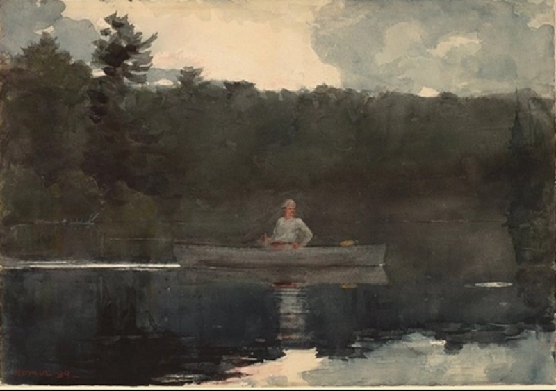 The fisherman của Winslow Homer - Top tranh màu nước đẹp nhất thế giới