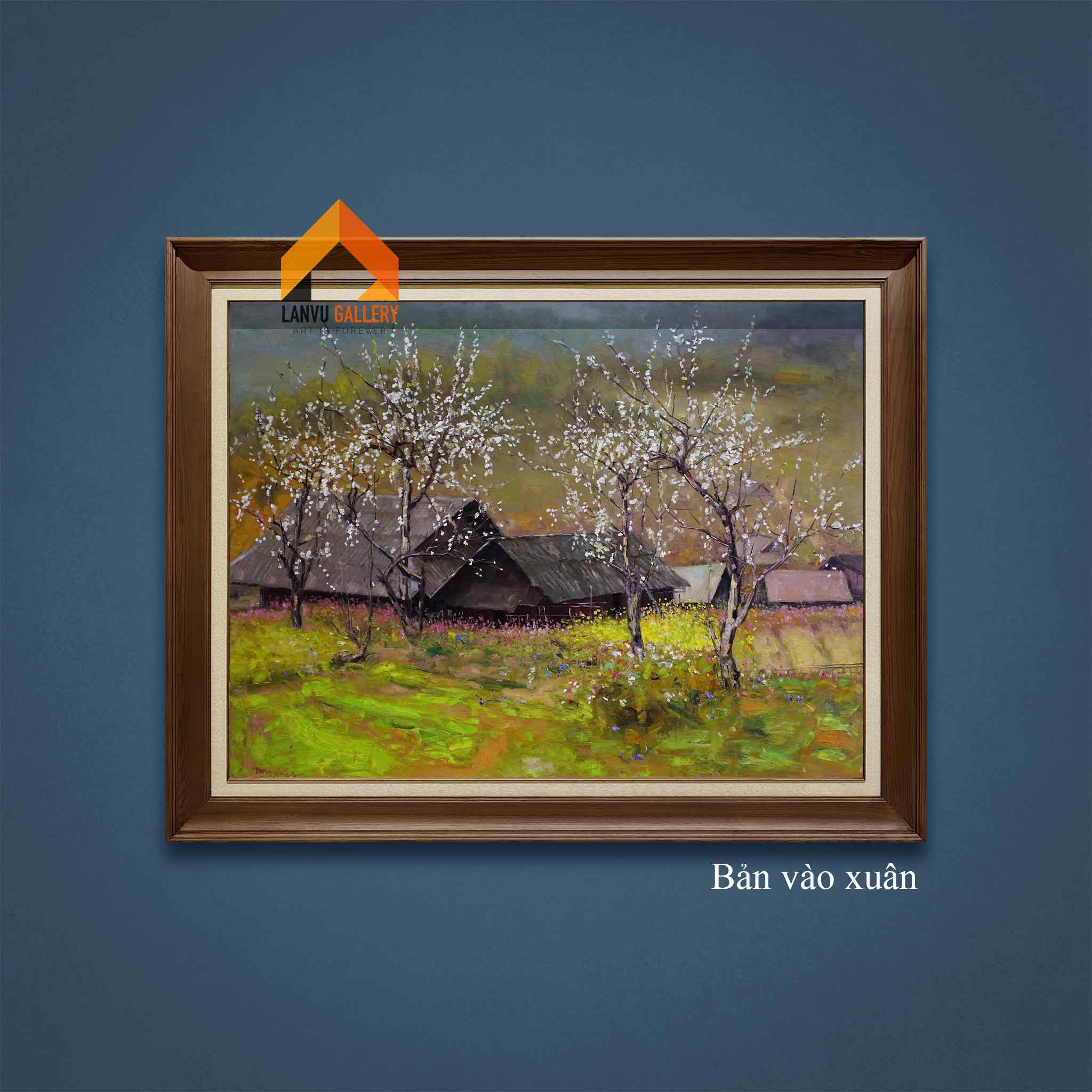 Bản vào xuân - 120x160 - HS Lâm Đức Mạnh LOGO