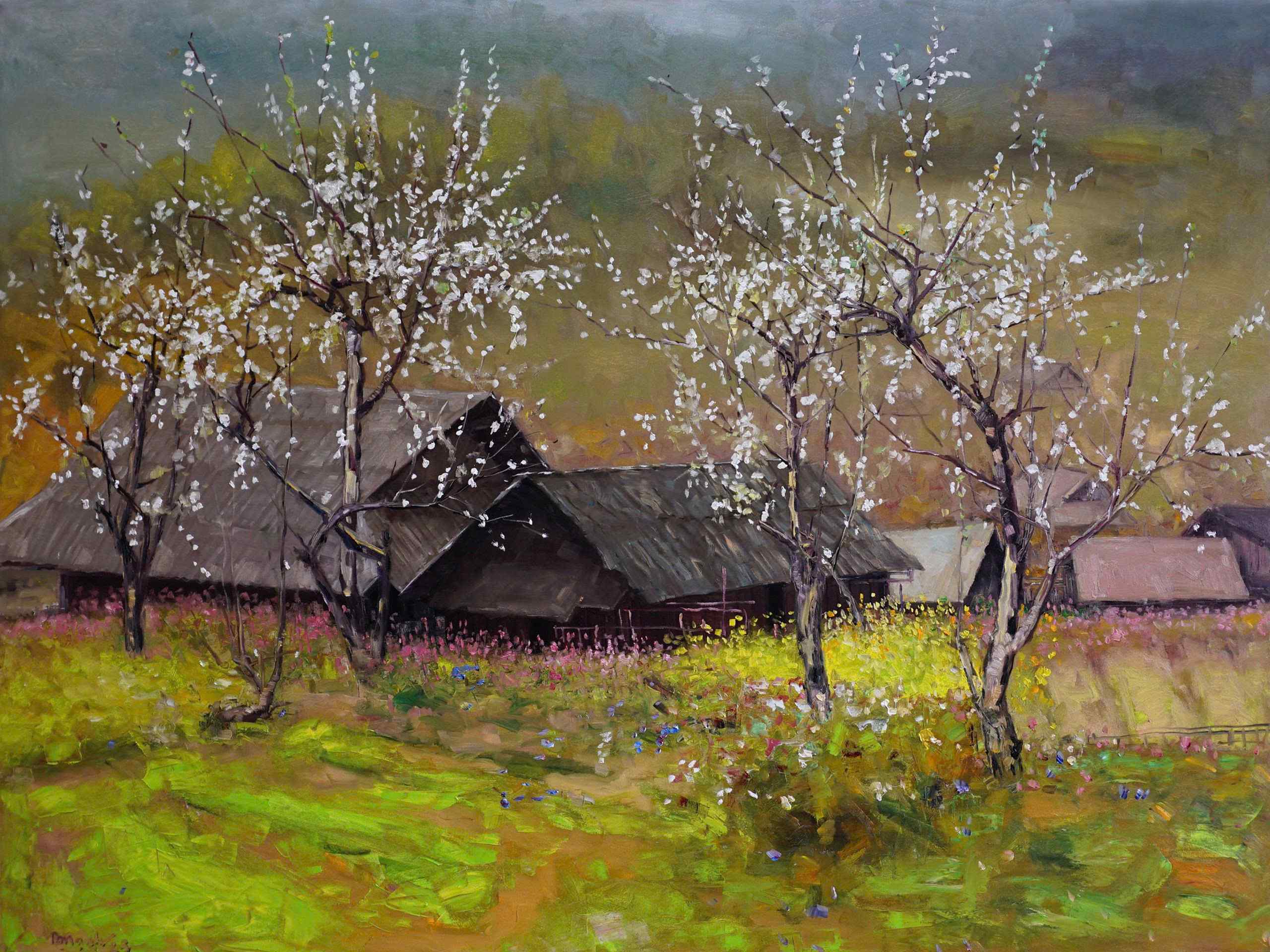 Bản vào xuân - 120x160 - HS Lâm Đức Mạnh MAPS