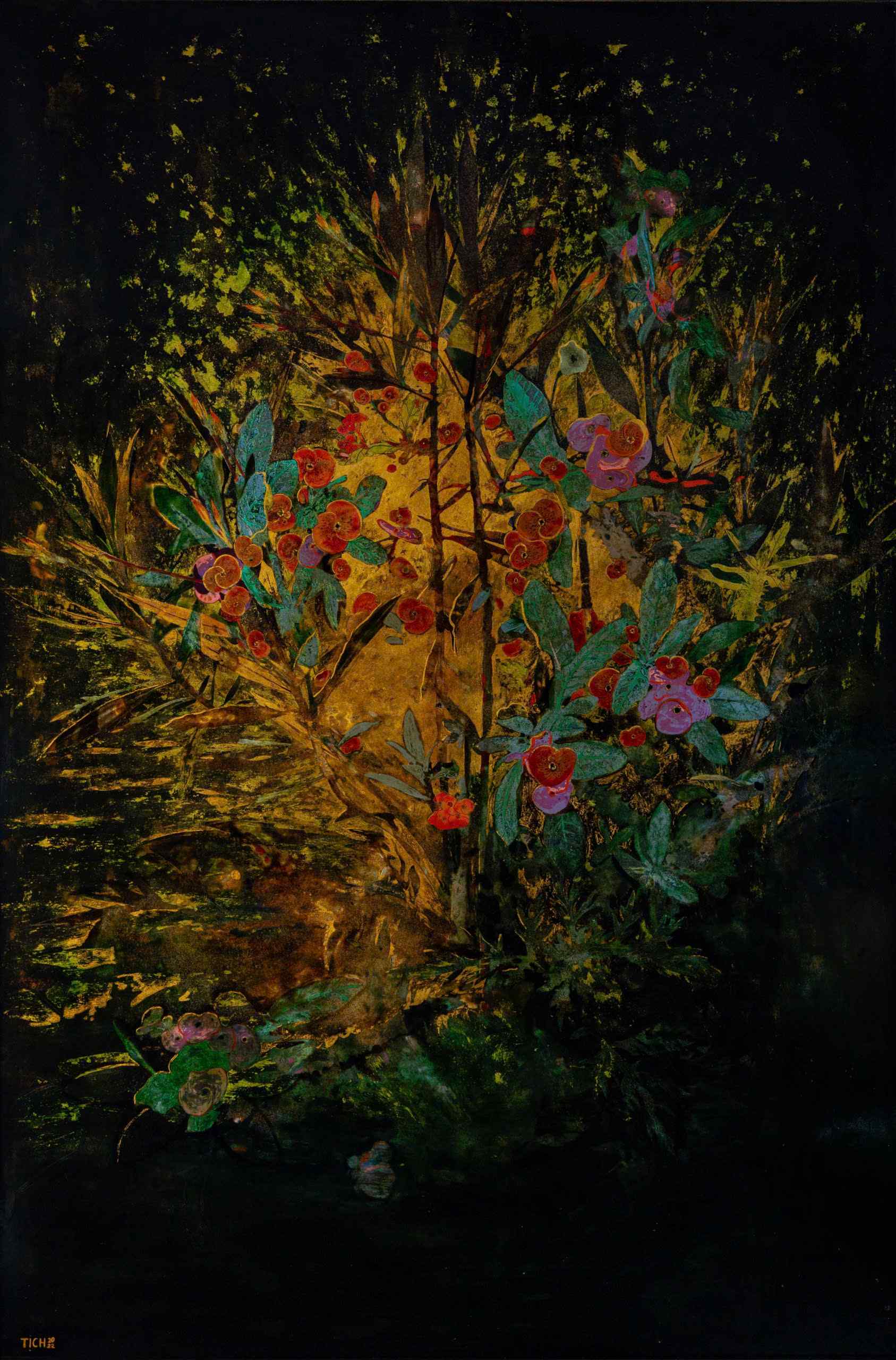 Đêm vàng - 80x120 - SM 2022 - - HS Văn Tịch MAPS