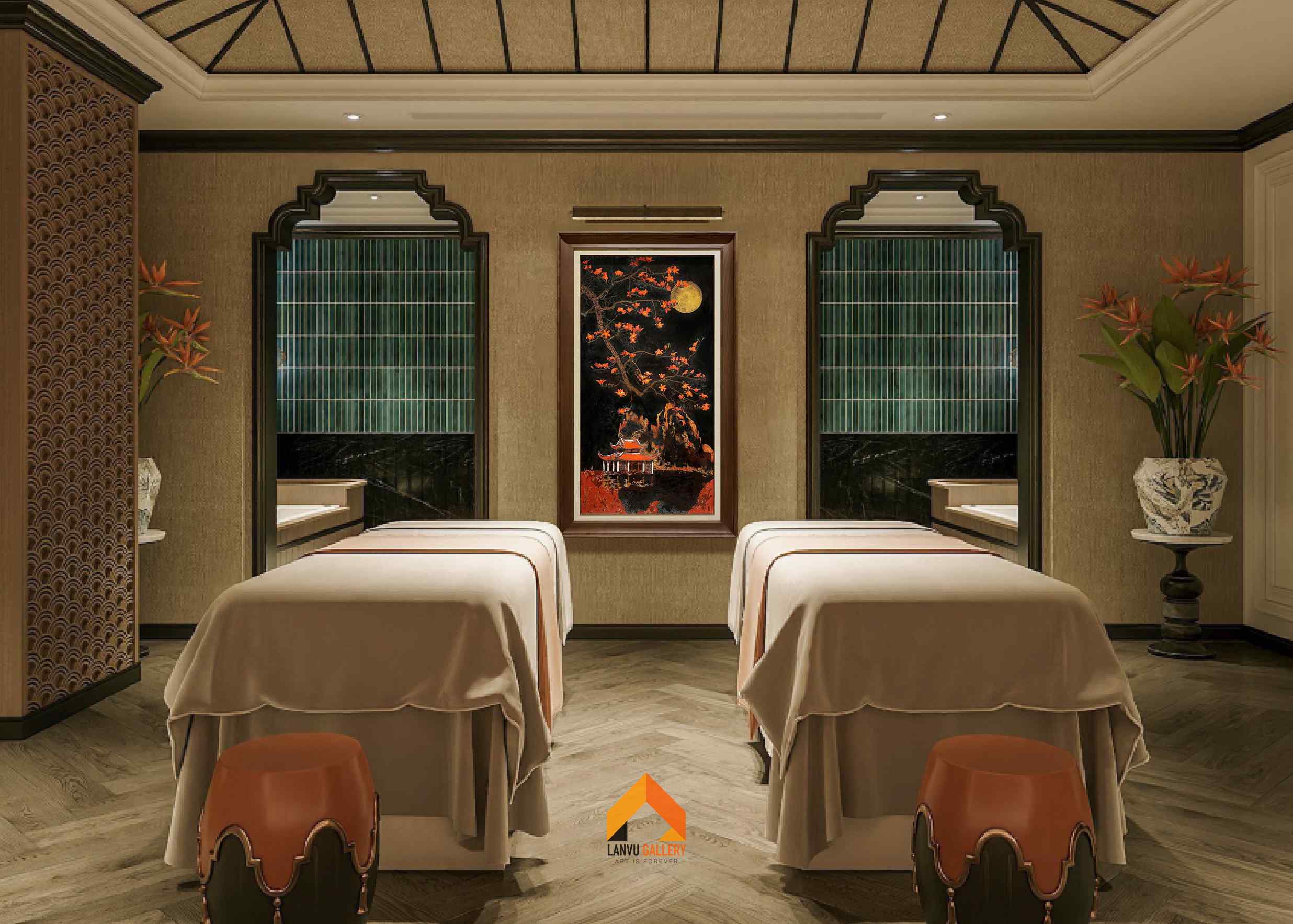 Định Tâm Hoa - 75x145 - SM 2025 - HS Huyền Thanh DEMO