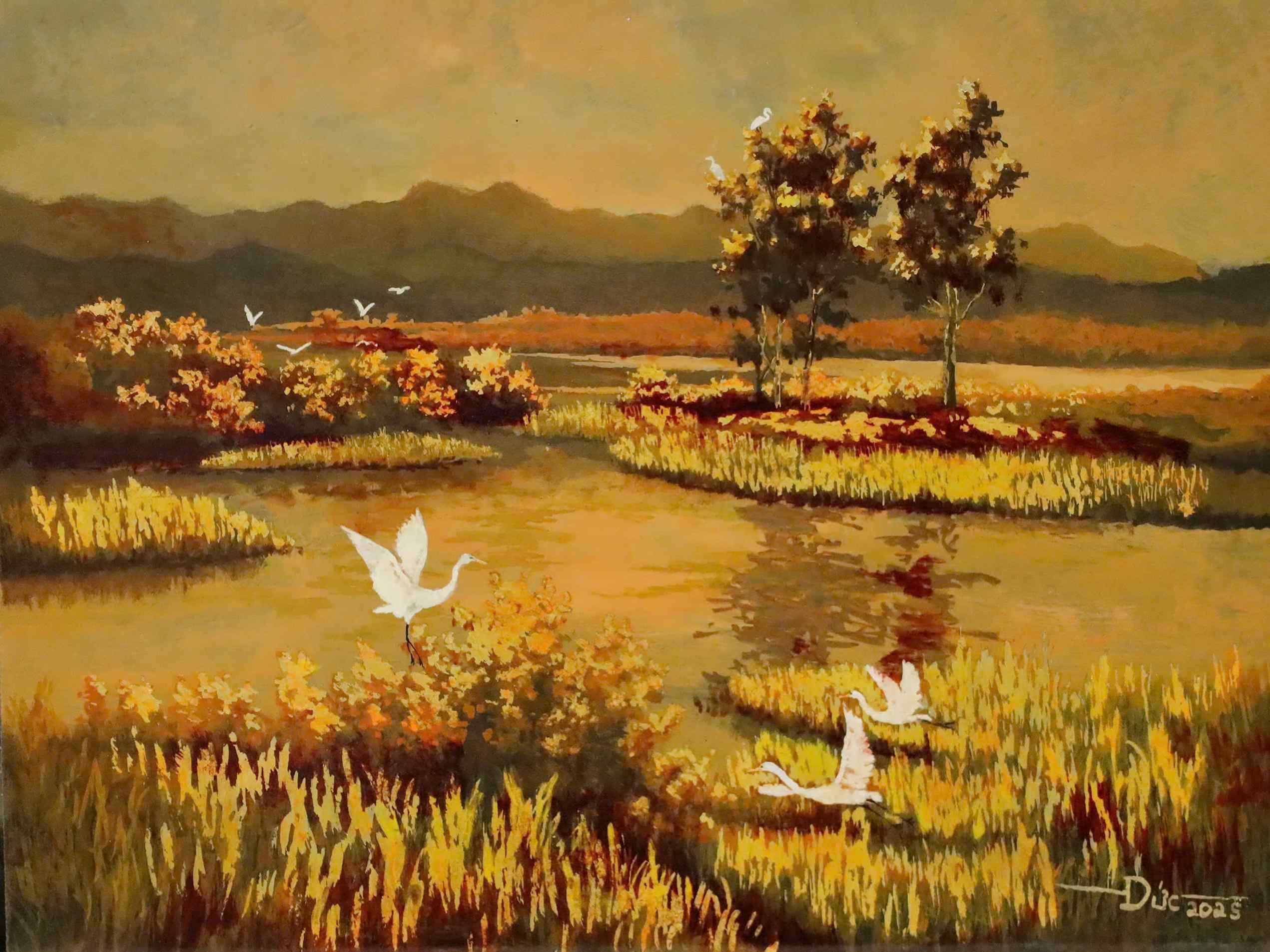 Góc quê (06) - 30x40 - SM 2025 - - HS Đinh Văn Đức MAPS