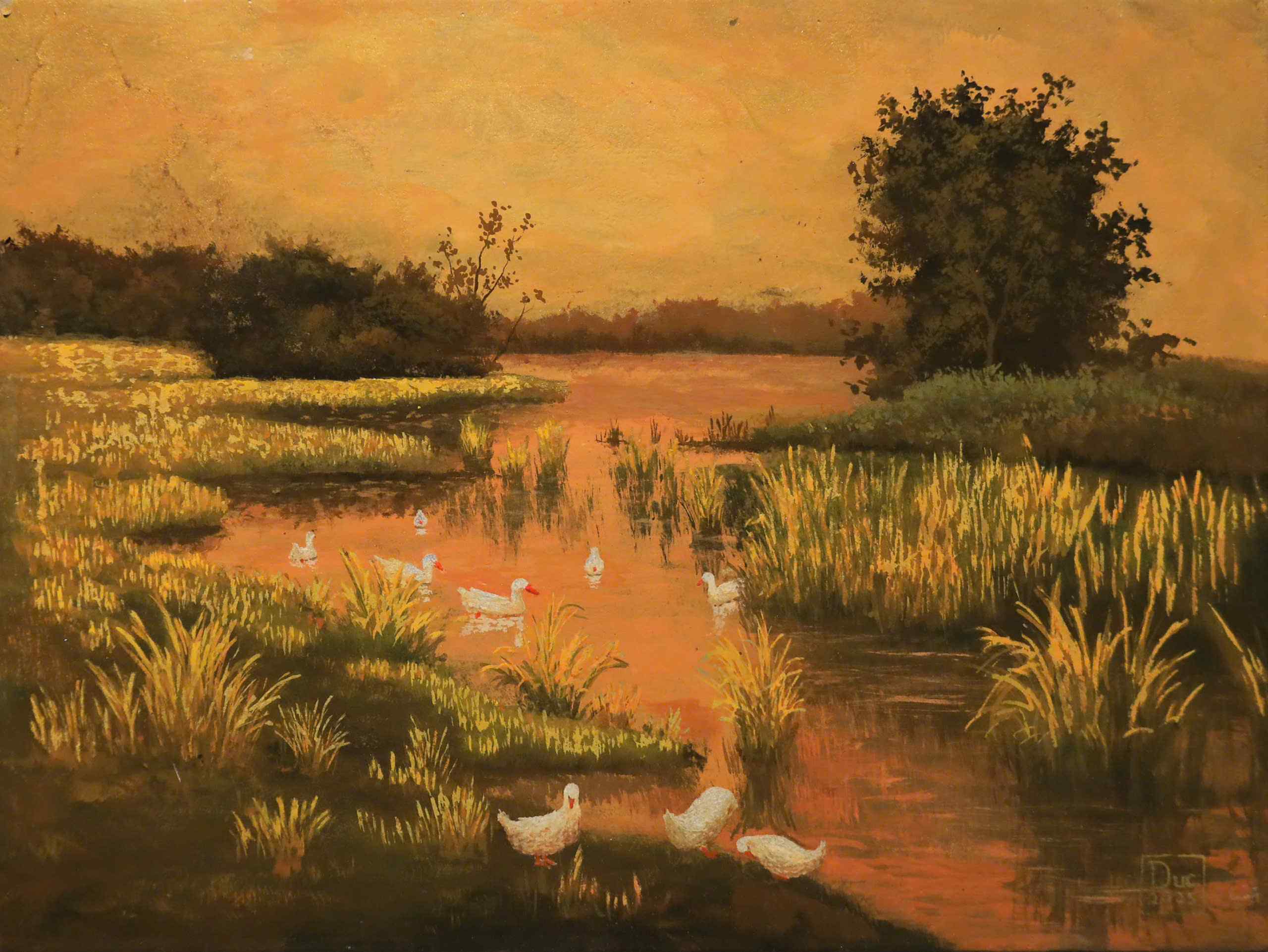 Góc quê (09) - 30x40 - SM 2025 - - HS Đinh Văn Đức MAPS