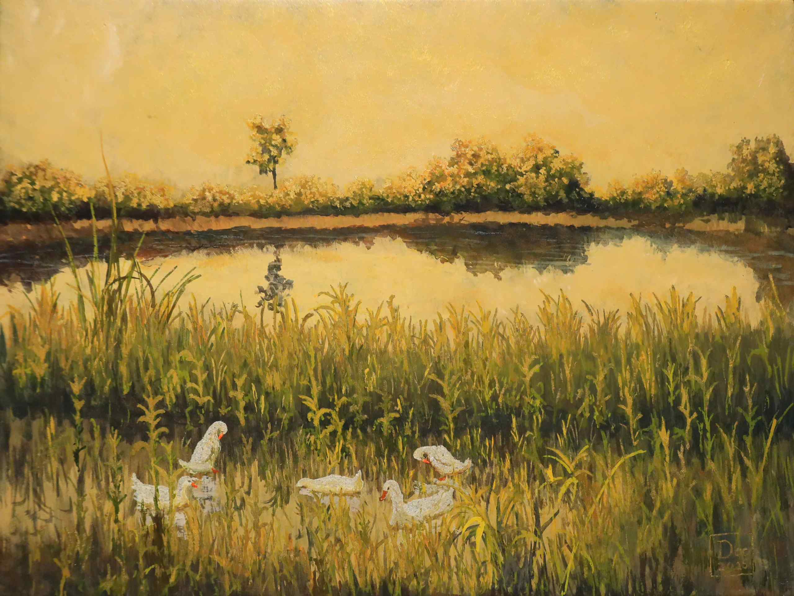 Góc quê (11) - 30x40 - SM 2025 - - HS Đinh Văn Đức MAPS