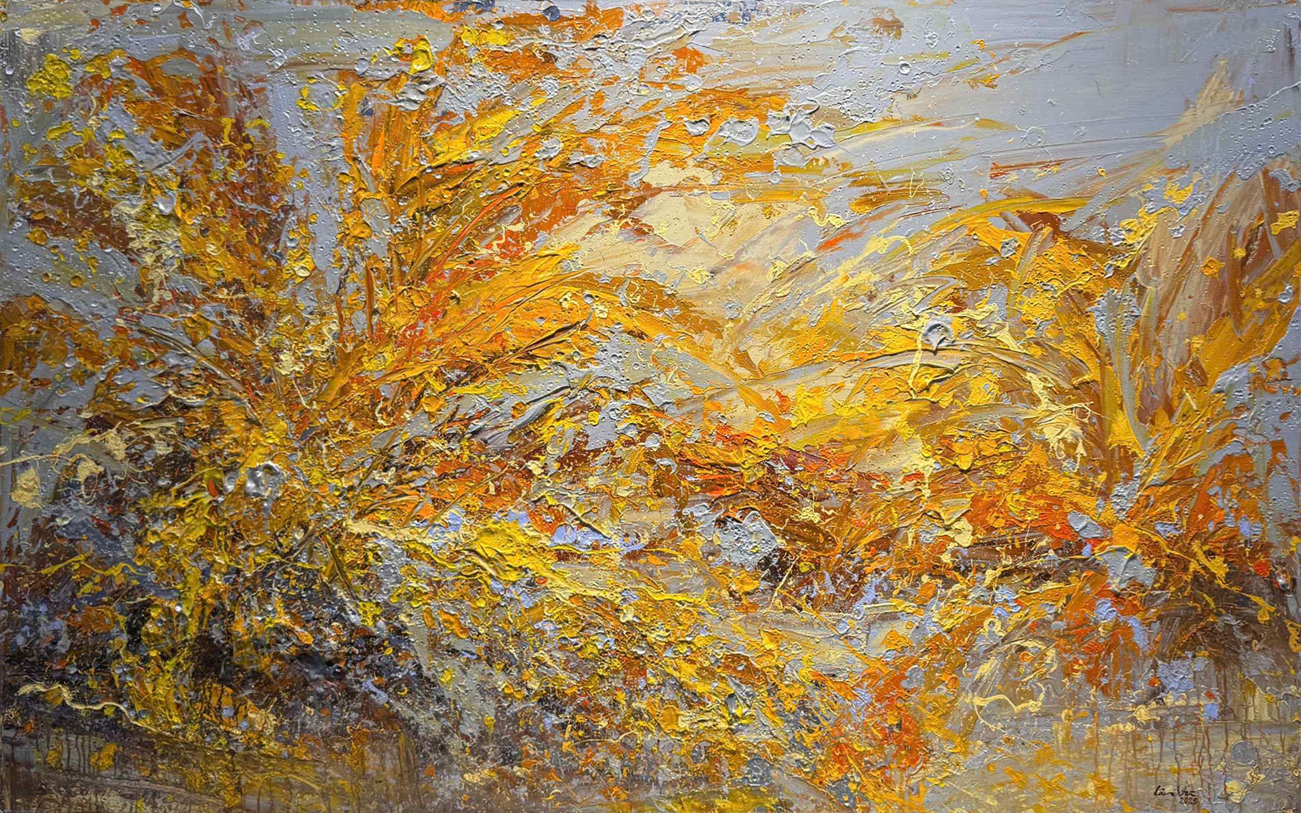 Hạ vàng No.03 - 100x160 - HS Lân Vũ MAPS