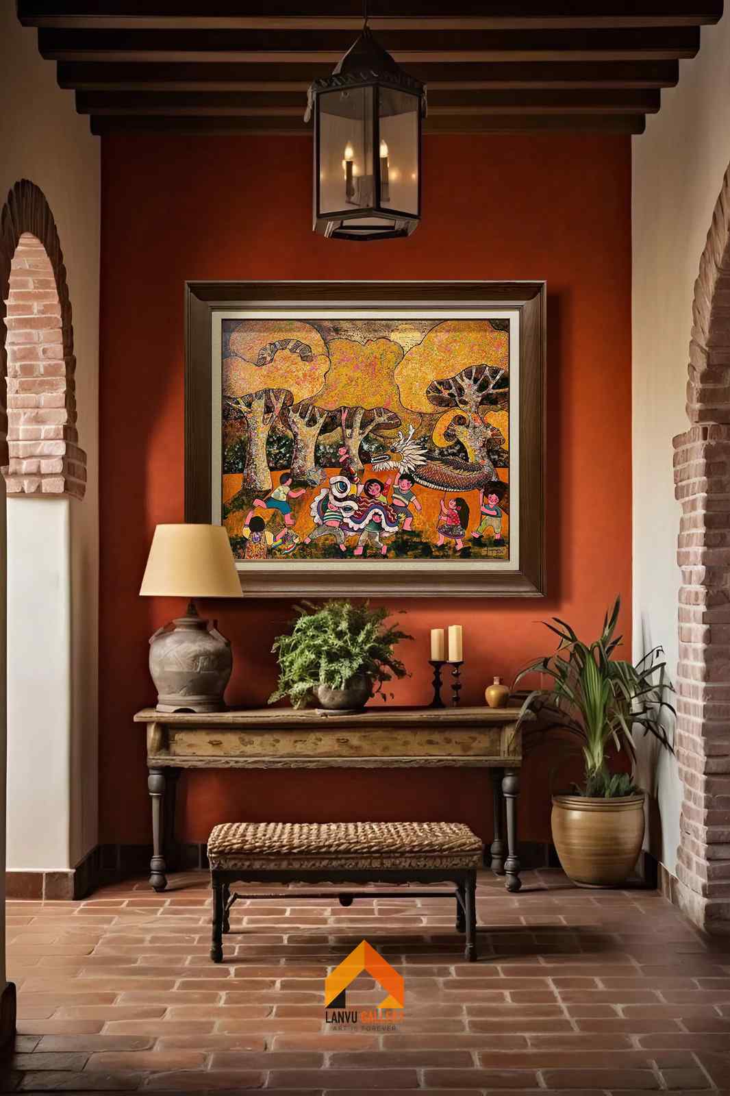 Ký ức tuổi thơ - 100x120 - SM 2025 - HS Quyên Nguyễn DEMO