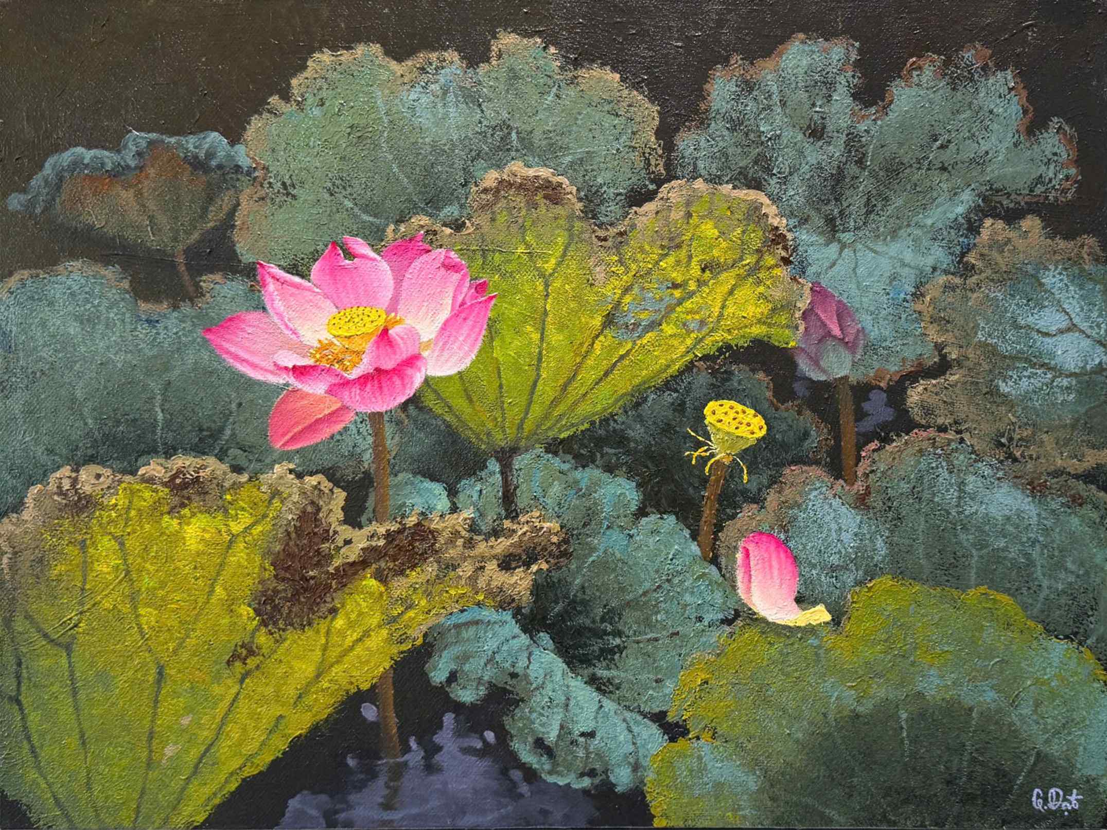 Thanh sắc cuối mùa - 60x80 - HS Quốc Đạt MAPS