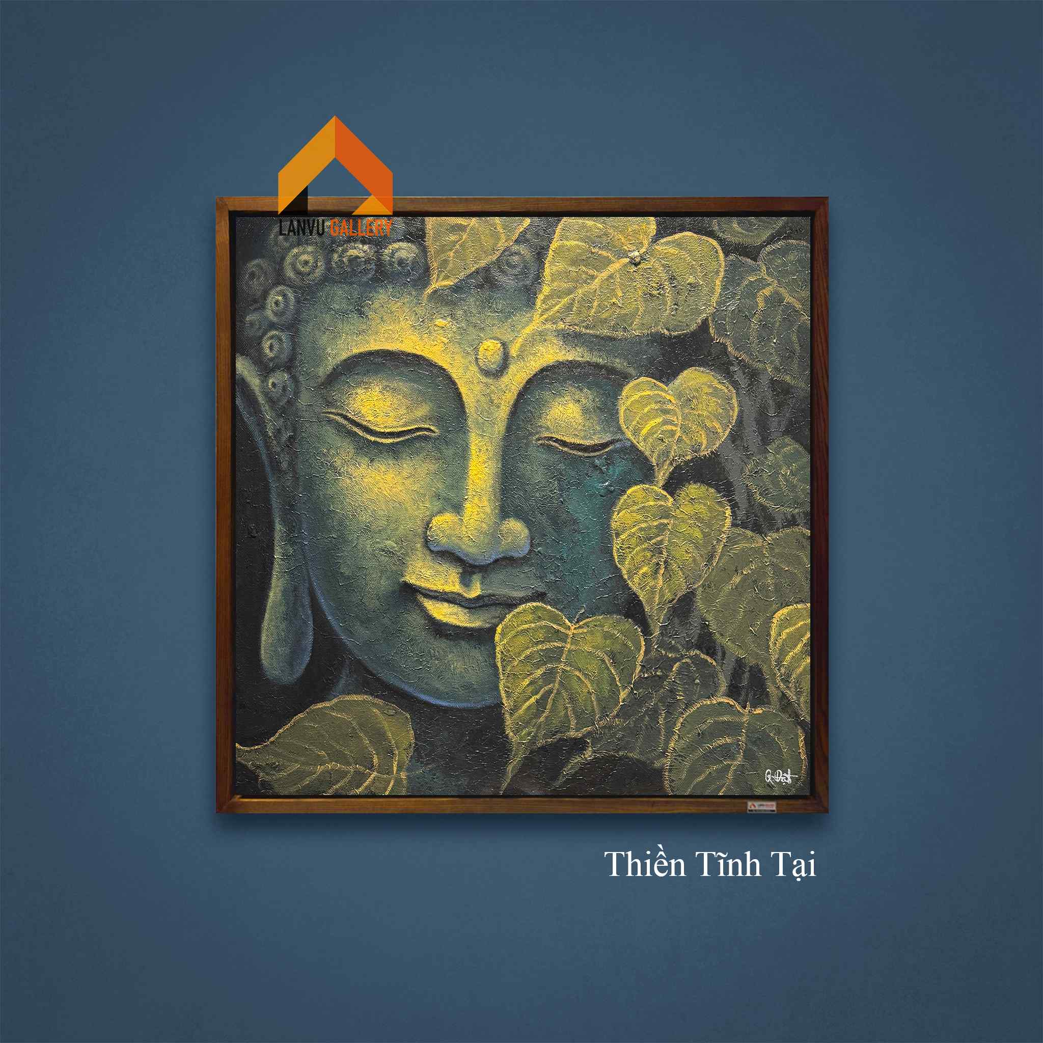 Thiền Tĩnh Tại - 80x80 - HS Quốc Đạt LOGO