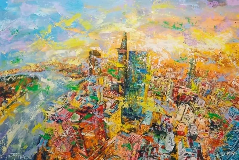 Sức hút đặc biệt trong các tác phẩm của họa sĩ Đoàn Nguyên Cre: Internet