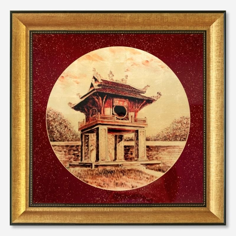 Ý nghĩa khi treo tranh sơn mài Khuê Văn Các trong không gian sống và làm việc Cre: Internet