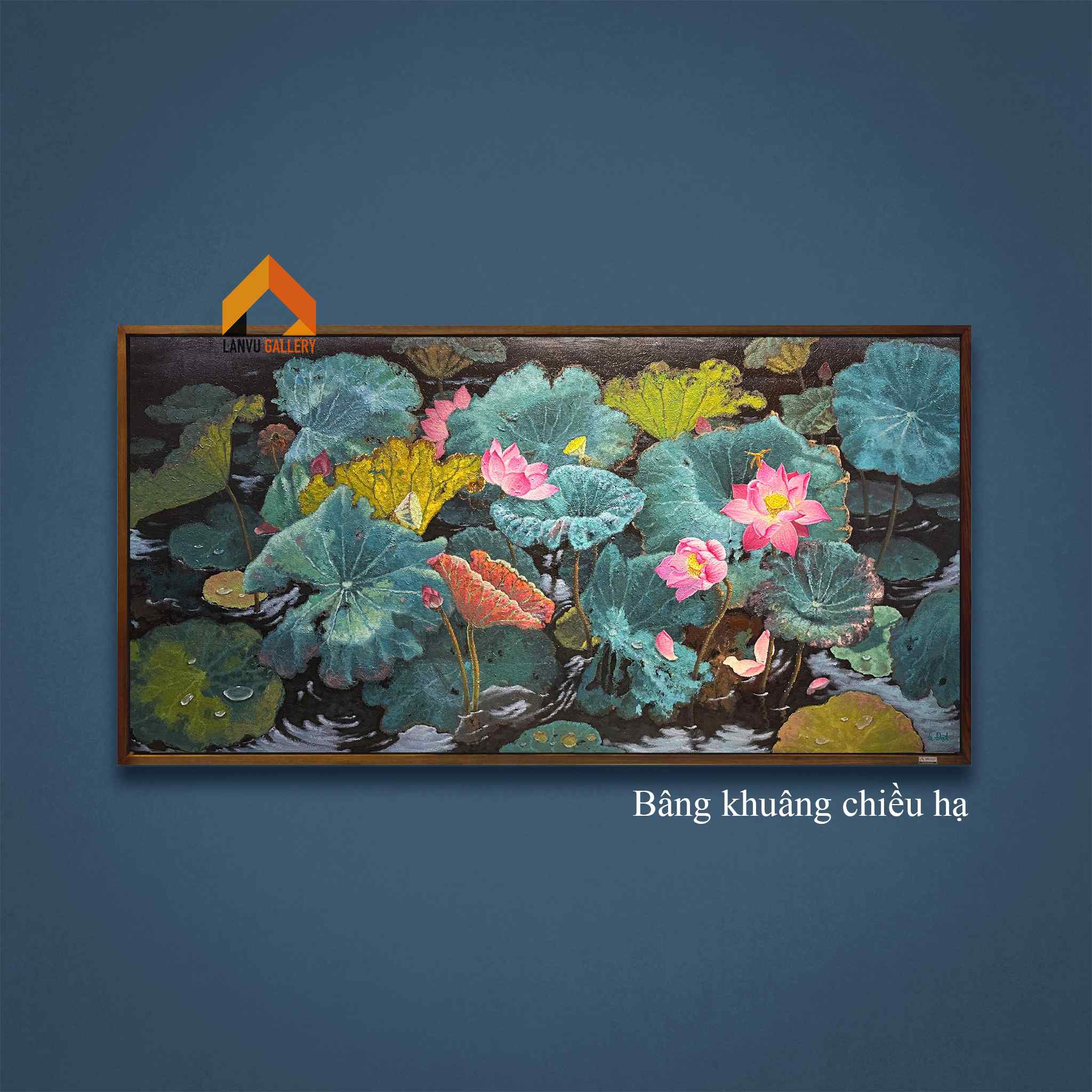 Bâng khuâng chiều hạ - 90x180 - HS Quốc Đạt LOGO