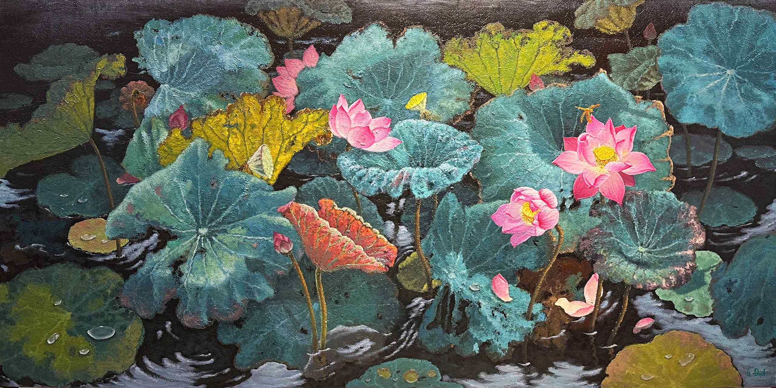 Bâng khuâng chiều hạ - 90x180 - HS Quốc Đạt MAPS