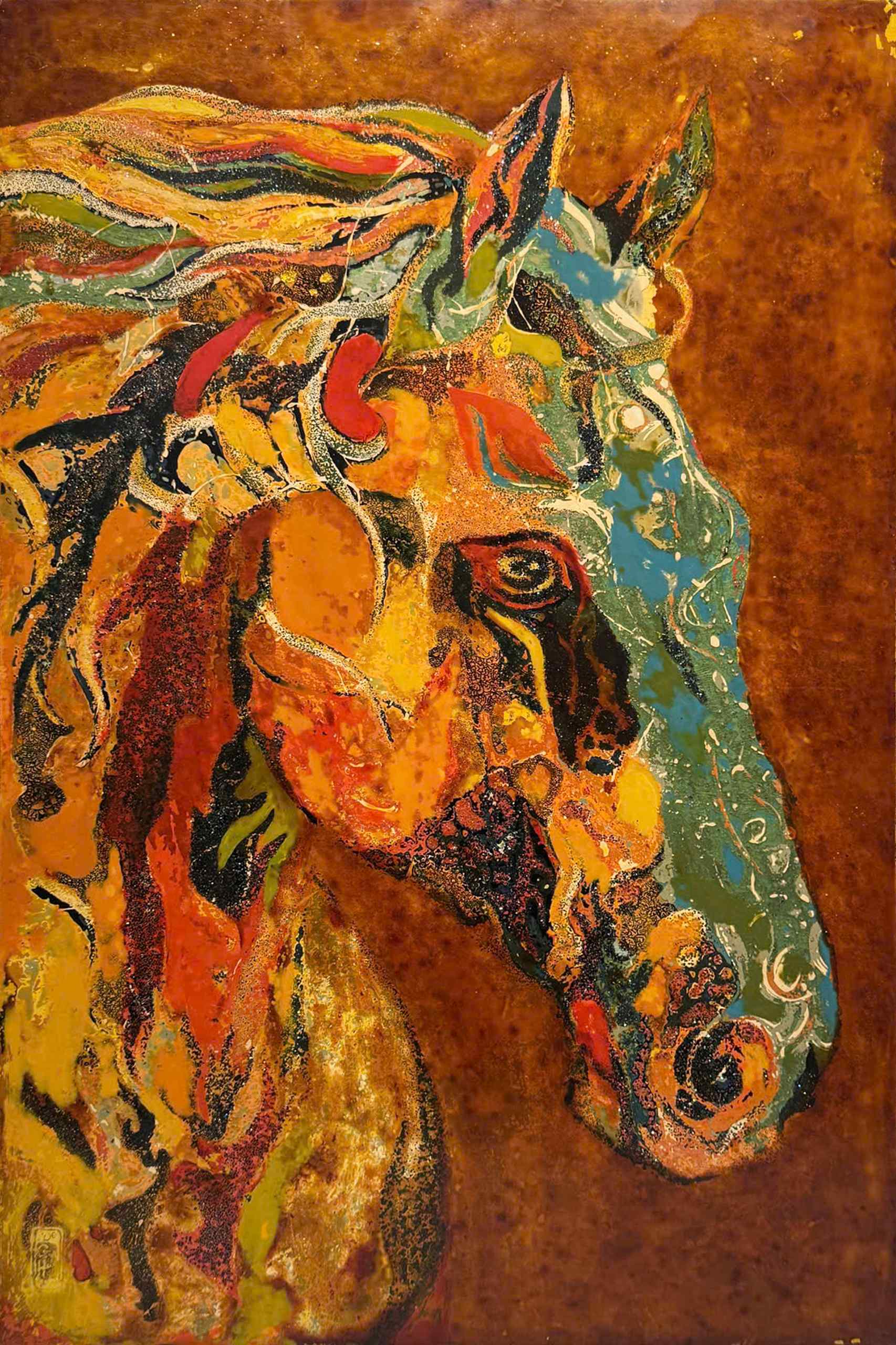 Lộc mã - 40x60 - SM 2025 - HS Gia Huy MAPS