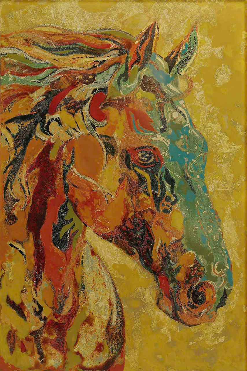 Lộc mã - 40x60 - SM 2025 - HS Gia Huy MAPS