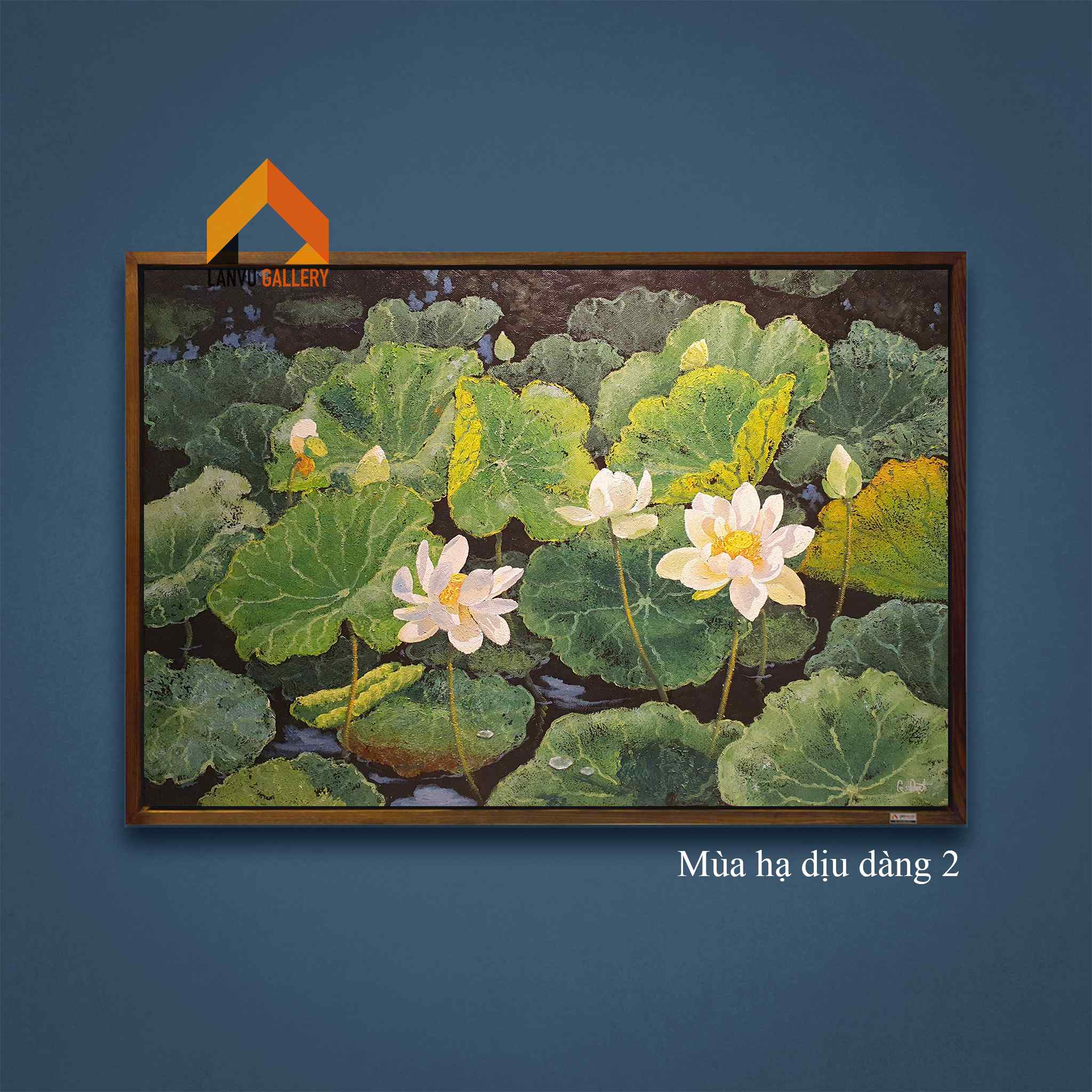 Mùa hạ dịu dàng 2 - 80x120 - HS Quốc Đạt LOGO