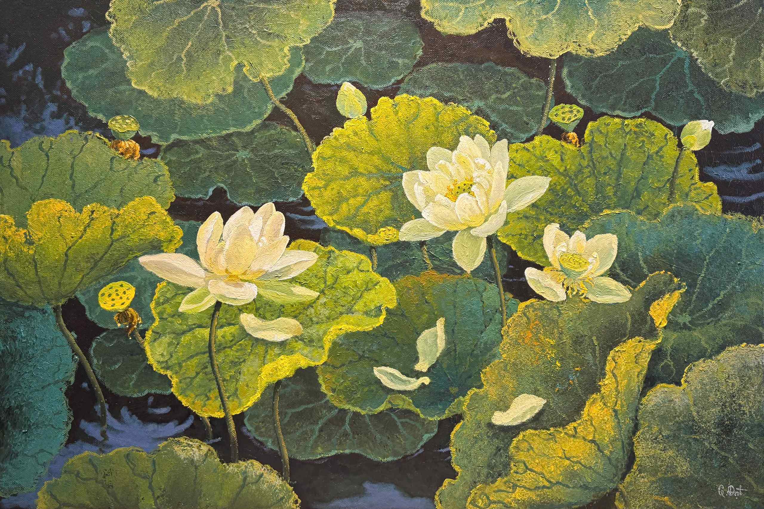 Mùa hạ dịu dàng - 80x120 - HS Quốc Đạt MAPS