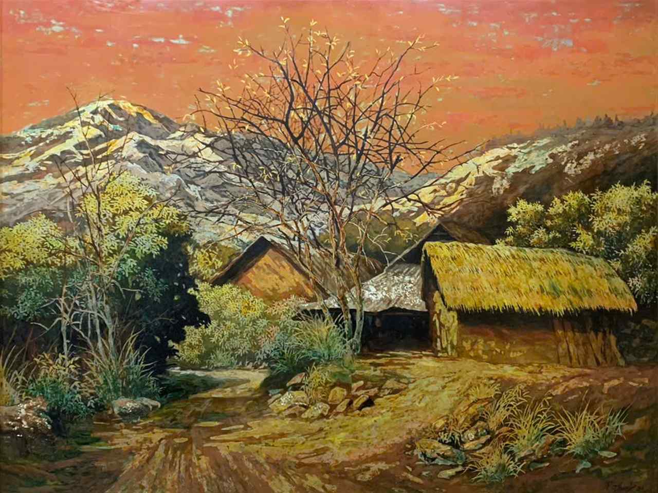 Nắng bản Nậm - 90x120 - SM 2024 - HS Thành Phạm MAPS