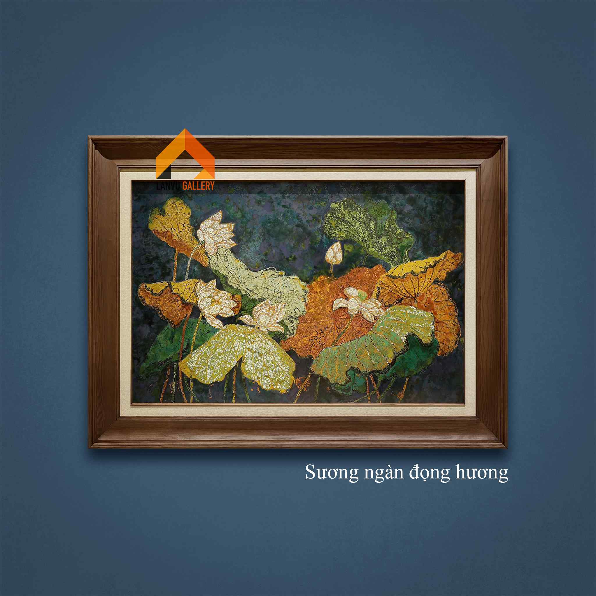 Sương ngàn đọng hương - 80x120 - HS Gia Huy LOGO