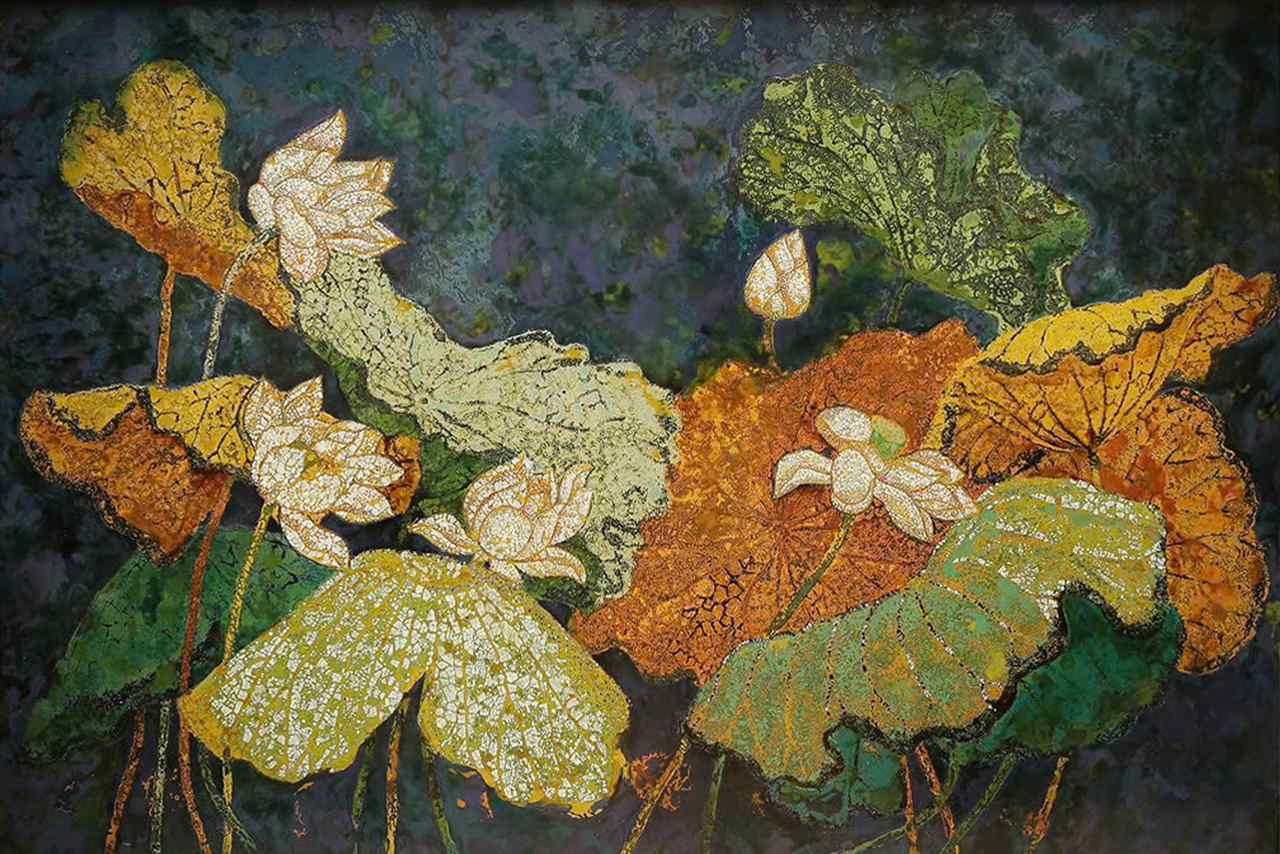 Sương ngàn đọng hương - 80x120 - HS Gia Huy MAPS